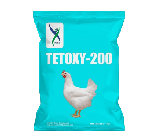 Tetoxy 200 - Oxytetracycline 20 for Poultry Feed Supplement